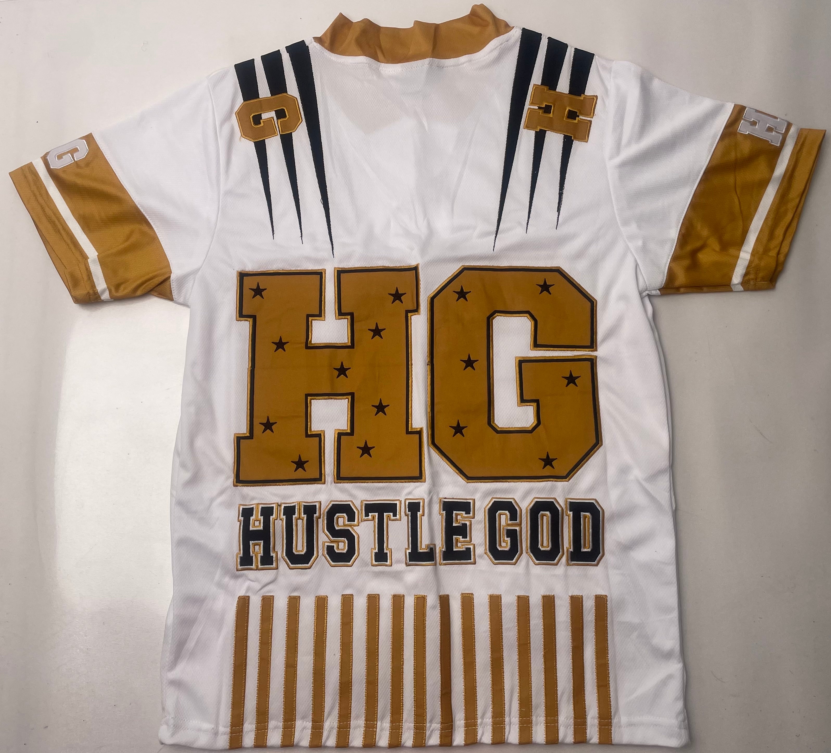 Hustle God White Jersey