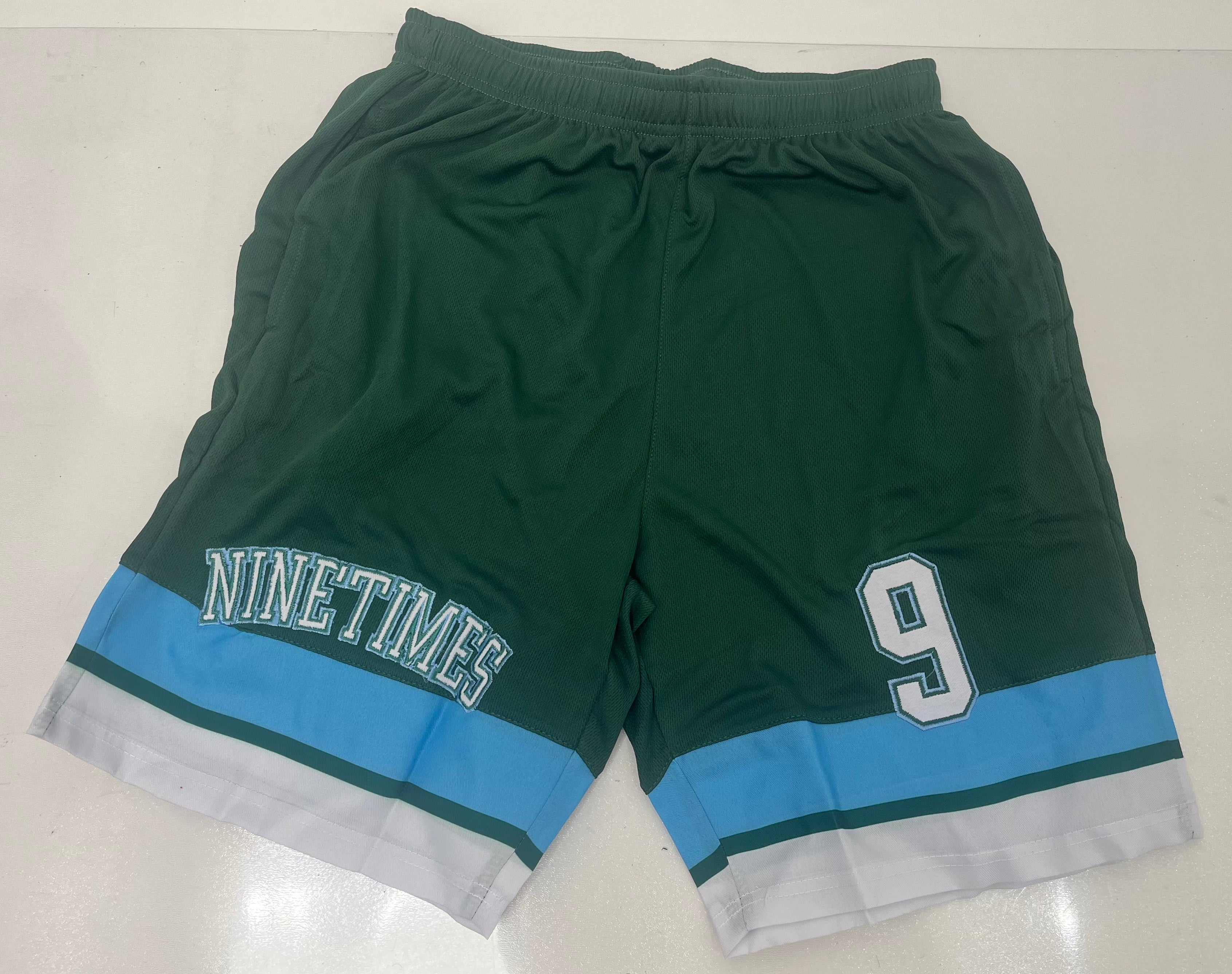 Ninetimes Green Shorts