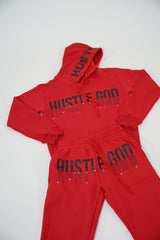 HG Bullish Crypto Jogging Suit Red & Black