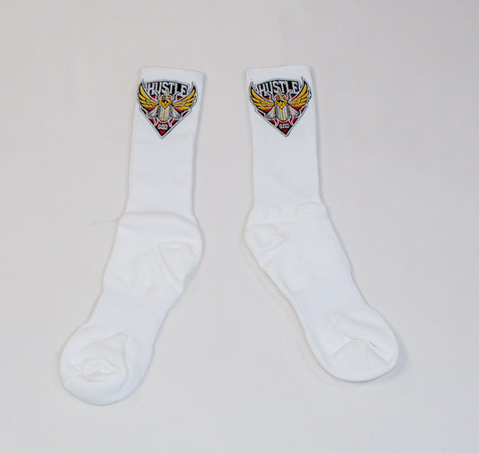 White HGC 25 Socks