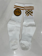 White Katrina 20 Socks