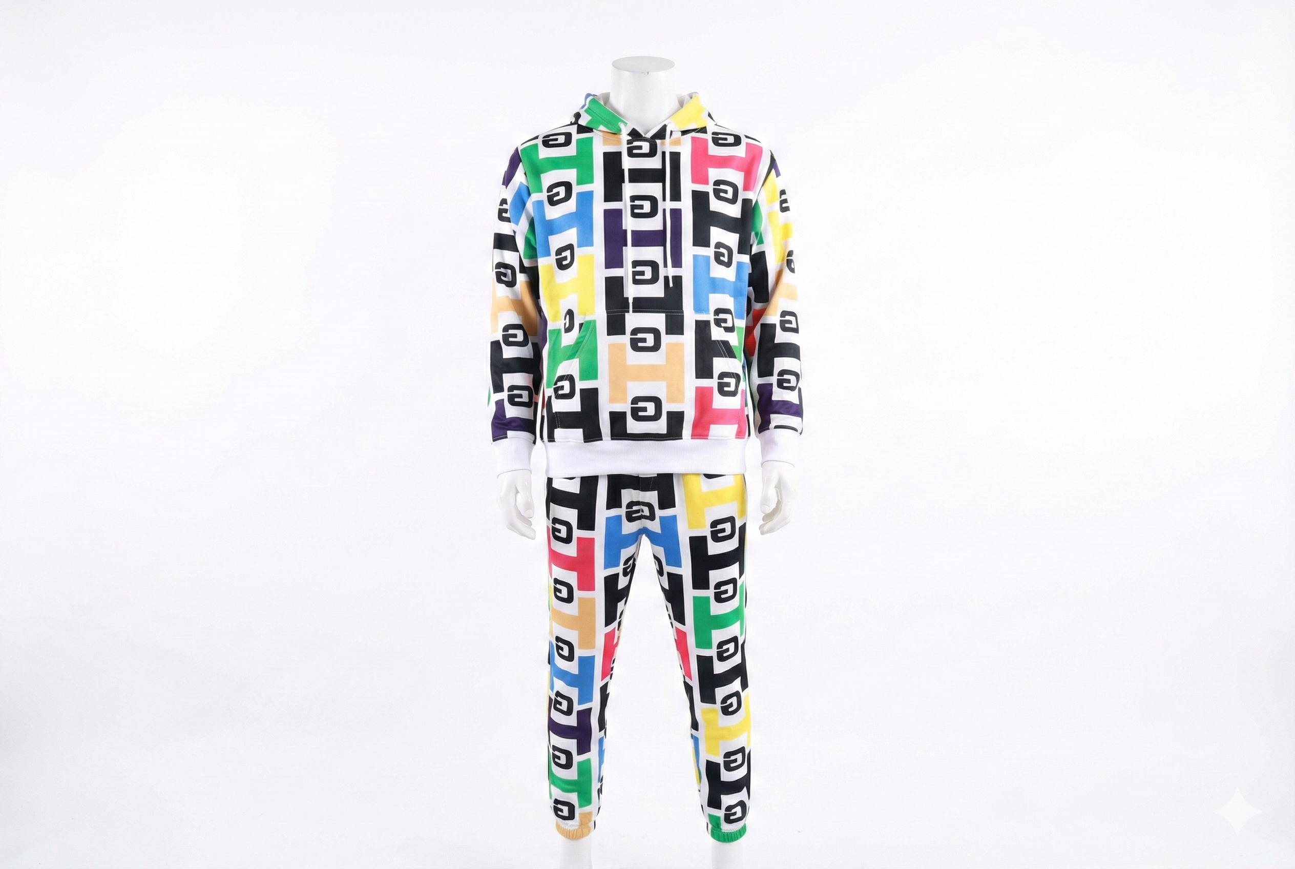 White HG Jogger Set