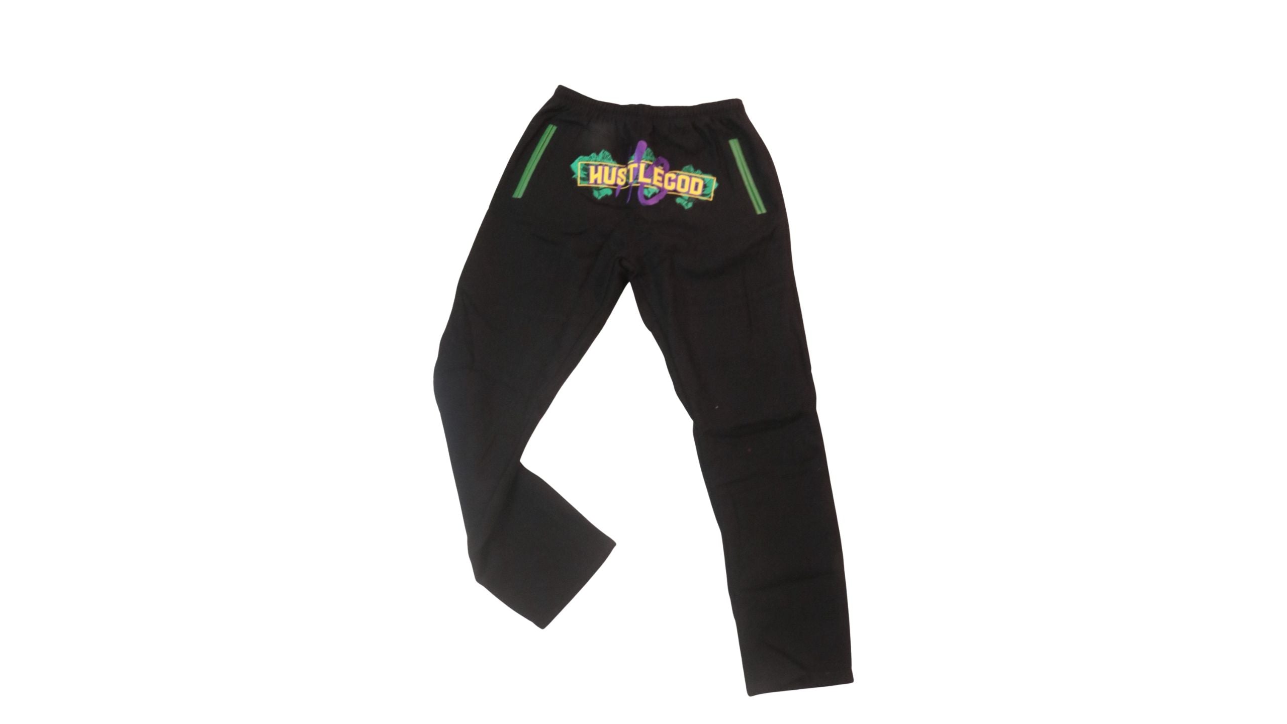 HGC Black Letterman Pants