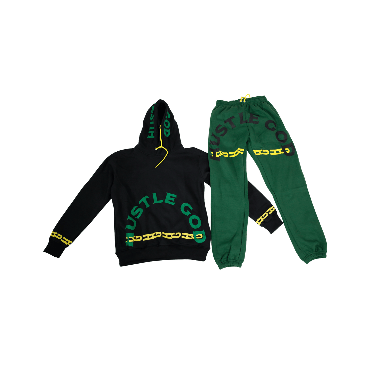 Black & Green HGC Jogger Set