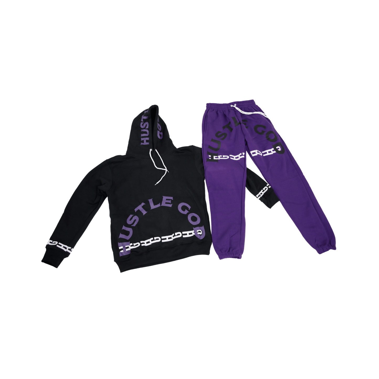 Black & Purple HGC Jogger Set