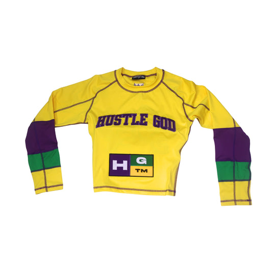 HGC Mardi Gras Tights Yellow (Top)