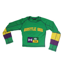 HGC Mardi Gras Tights Green Top