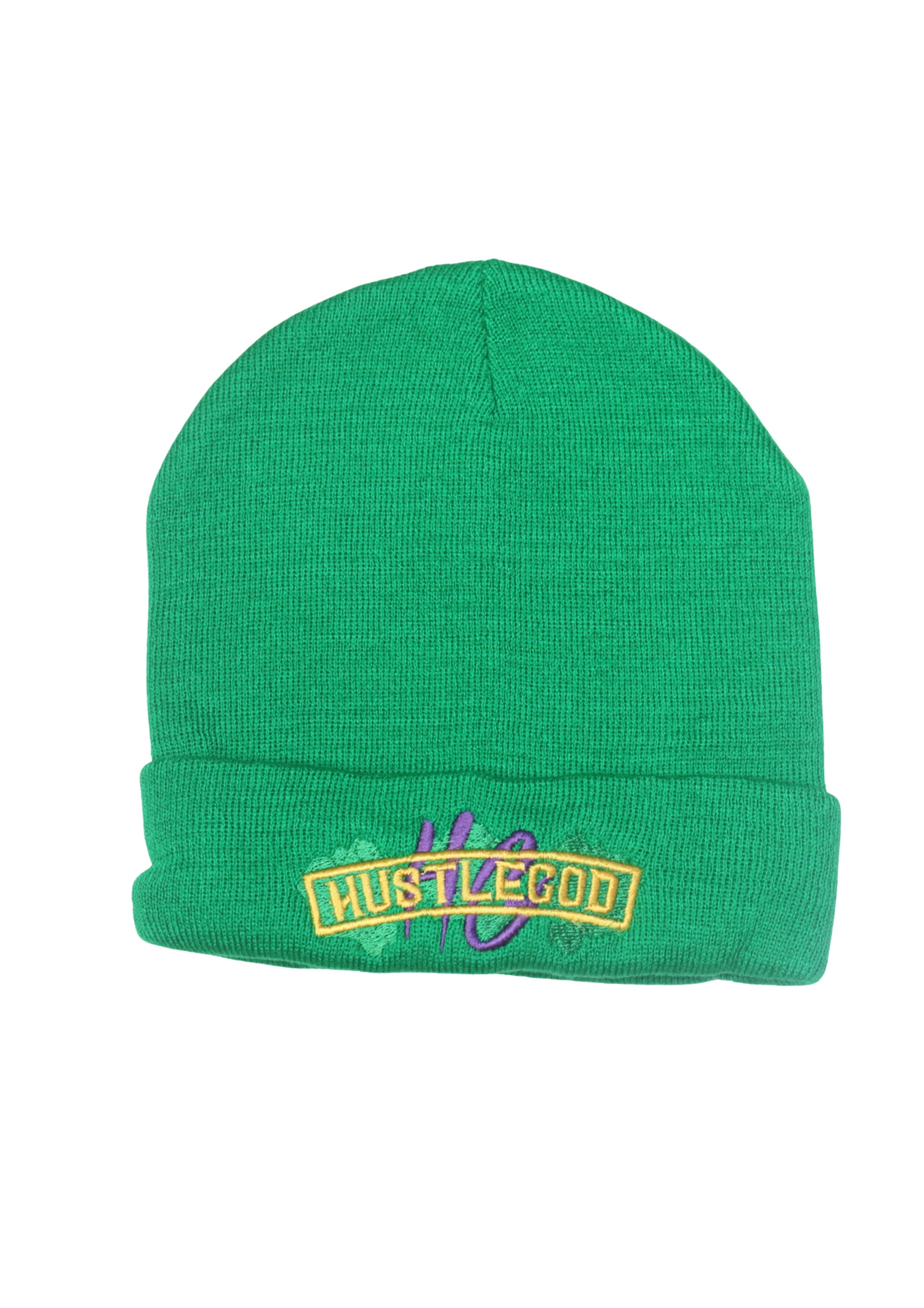 HGC Mardi Gras Beanie Green