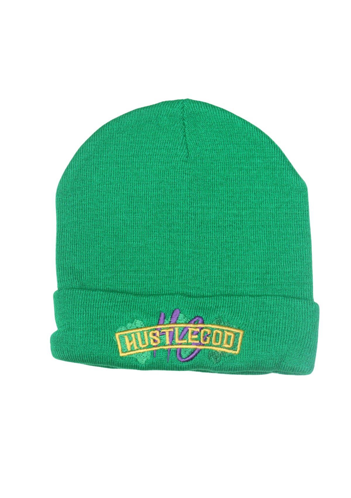 HGC Mardi Gras Beanie Green