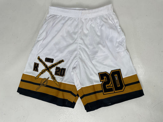 Katrina 20 White Shorts