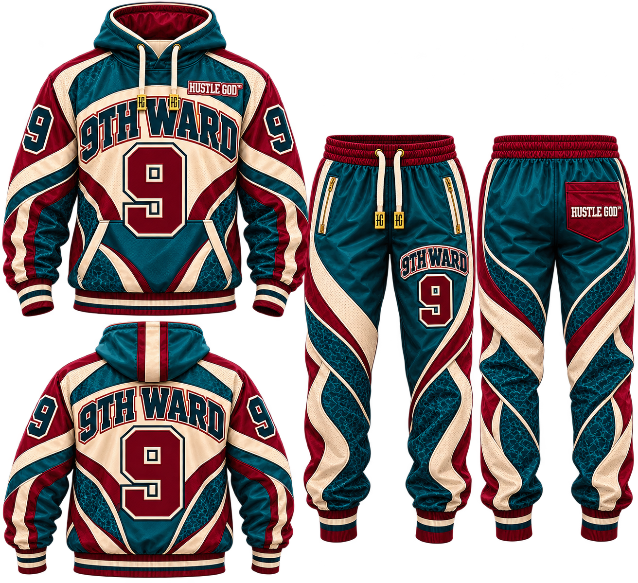 9th Ward Holiday Jogging Suit
