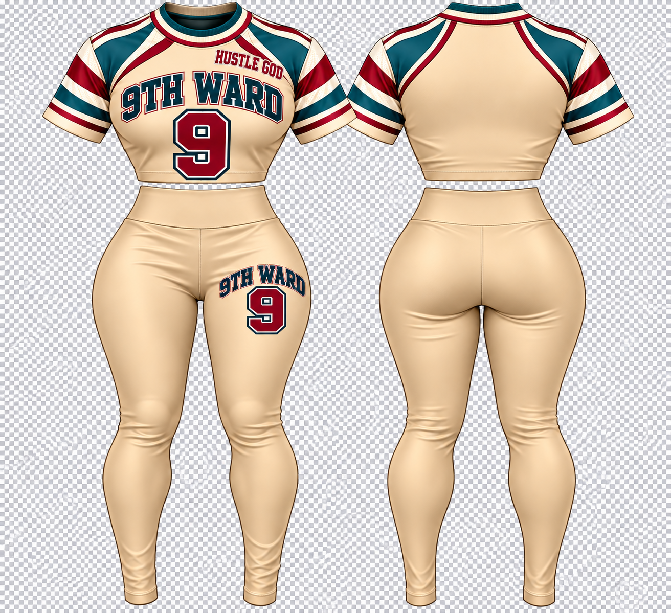 9th Ward Holiday Women's Tights  Set