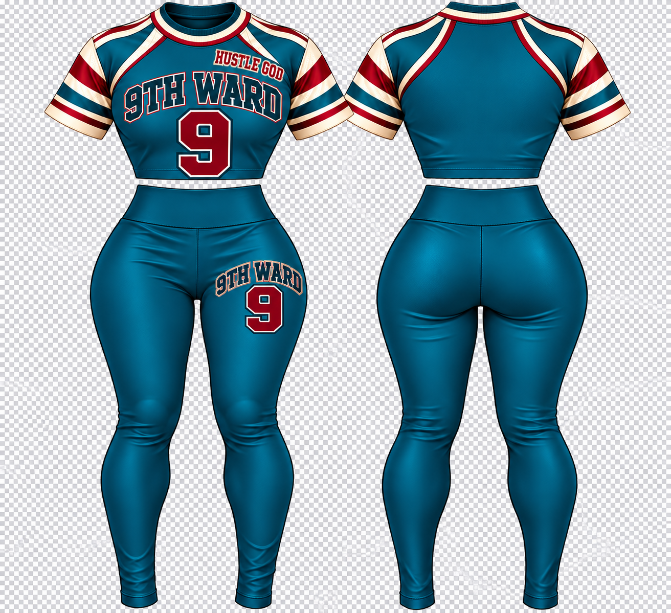 9th Ward Holiday Women's Tights  Set
