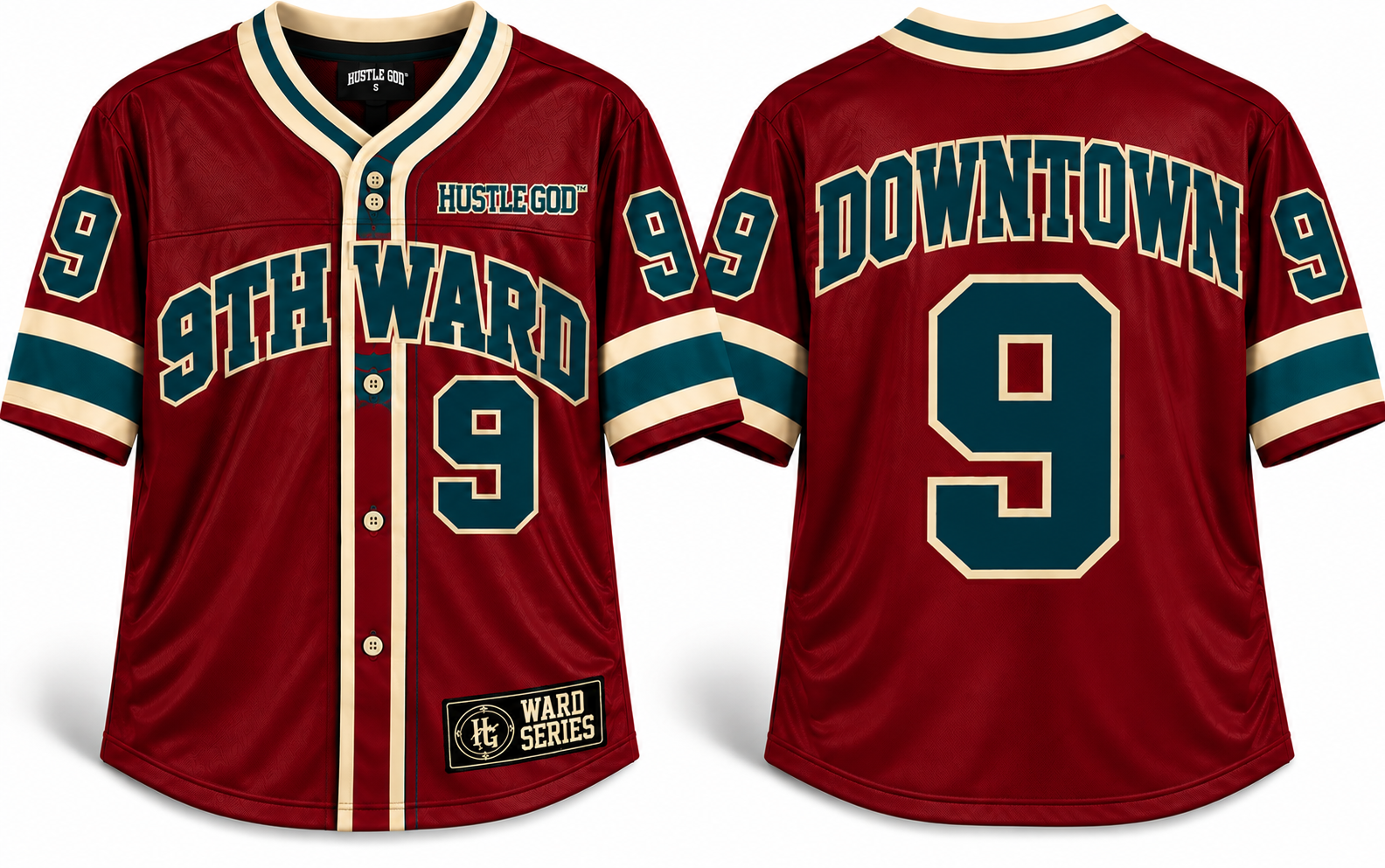 9th Ward Holiday Baseball Jerseys