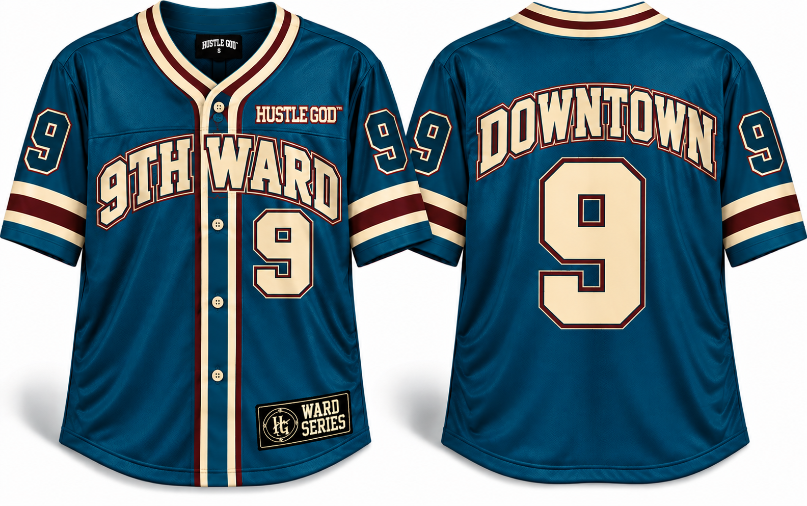9th Ward Holiday Baseball Jerseys