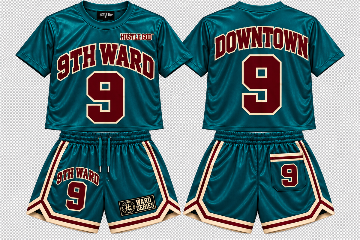 9th Ward Holiday Short Set