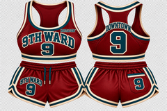 9th Ward Holiday Bra Top Set