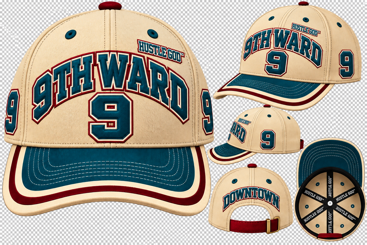 9th Ward Holiday Baseball Hat