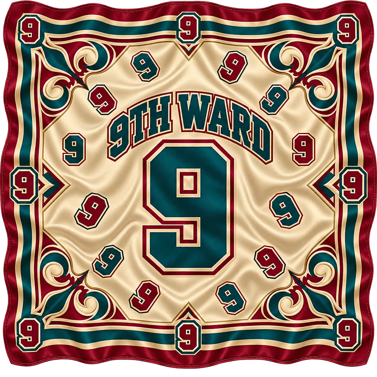 9th Ward Holiday Scarves