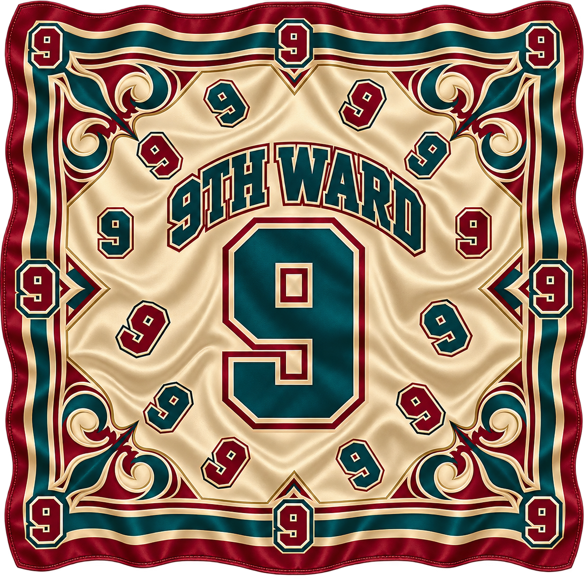 9th Ward Holiday Scarves