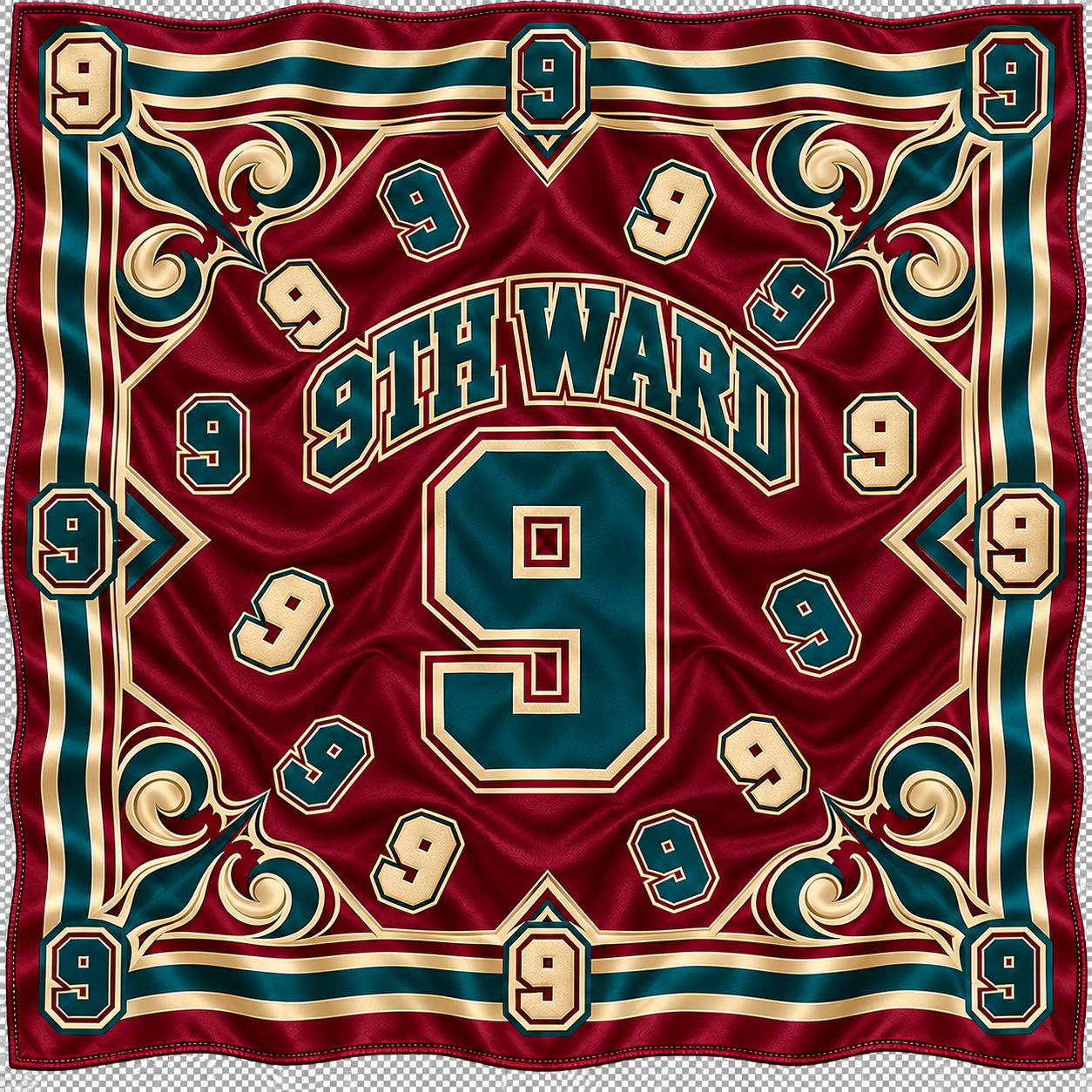 9th Ward Holiday Scarves