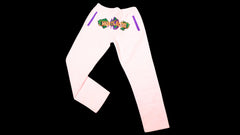HGC White Letterman Pants