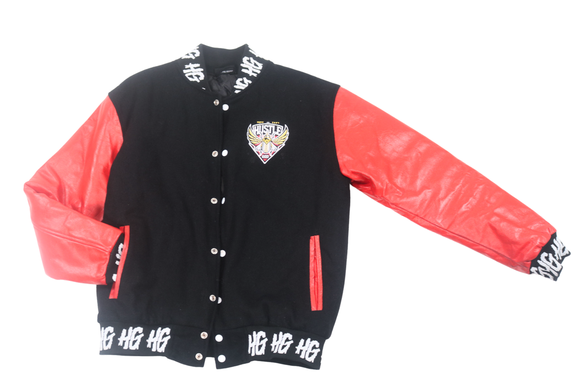 Custom HG3 Letterman Jacket Green