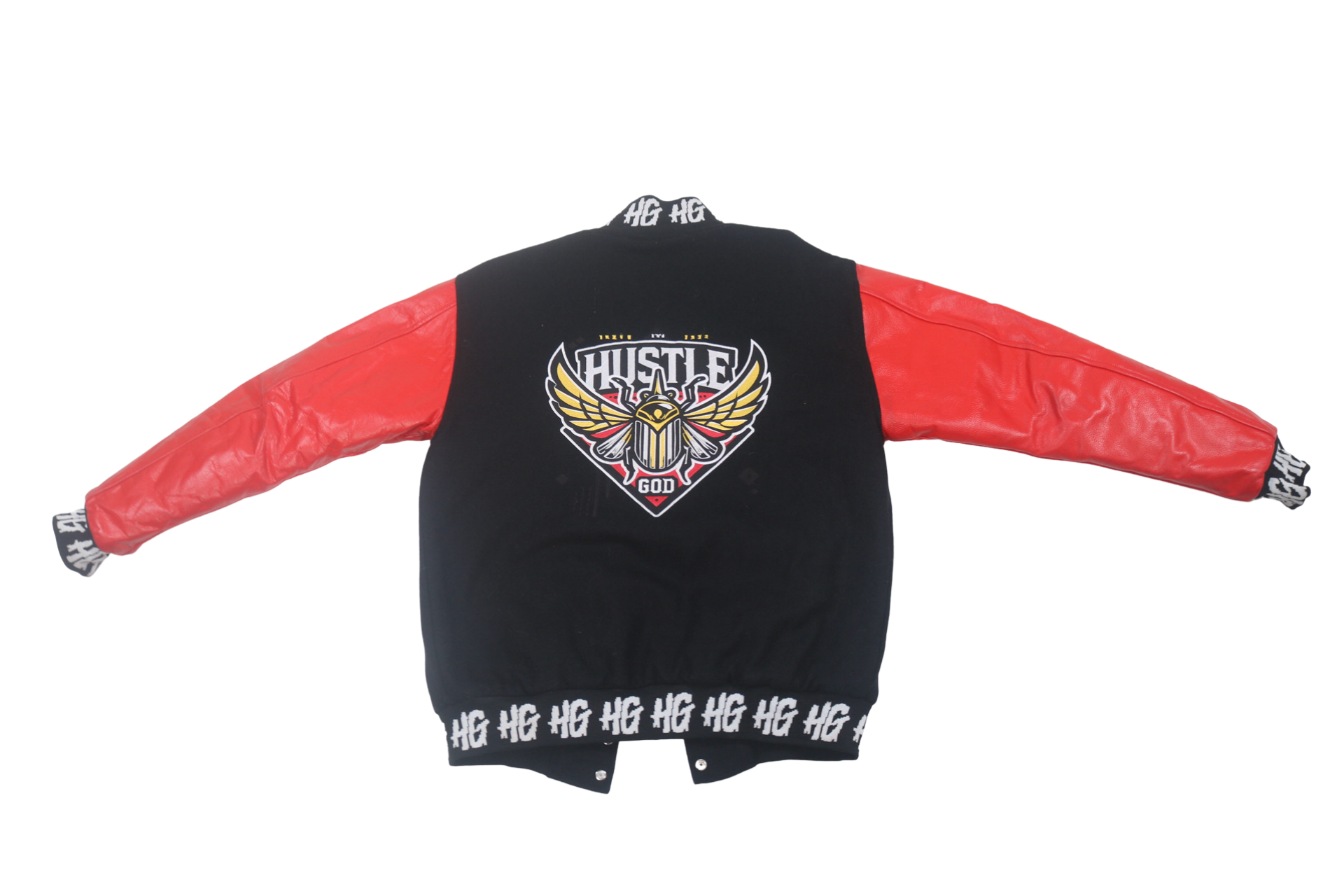 Custom HG3 Letterman Jacket Green