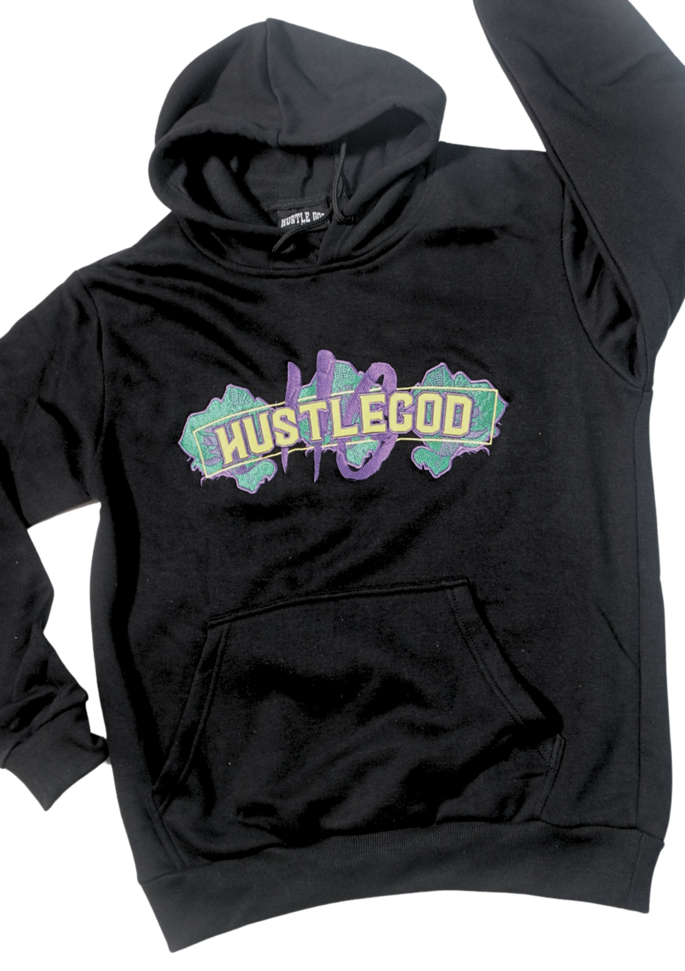 MARDI GRAS Hoodie BLACK