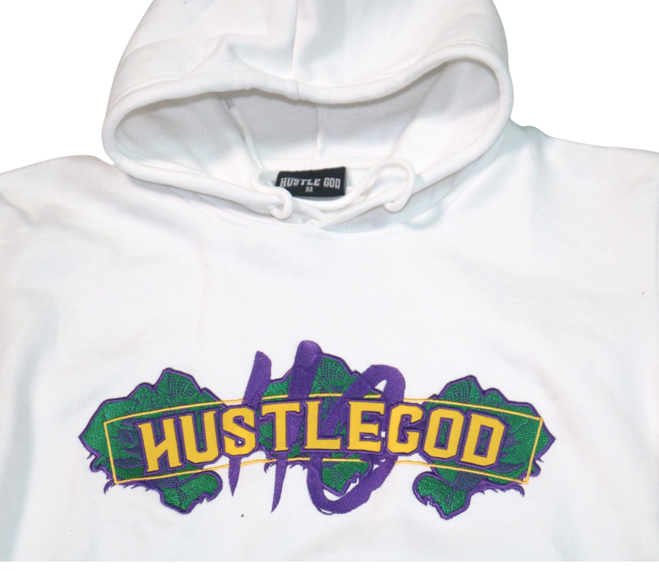MARDI GRAS Hoodie WHITE